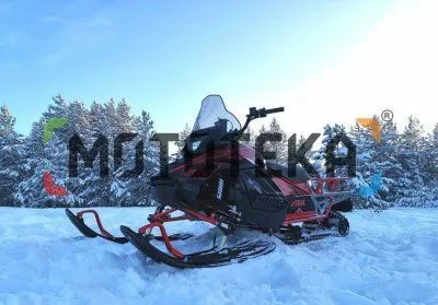 Снегоход IRBIS (Ирбис) SF 200 L Long чёрный/синий с ПСМ