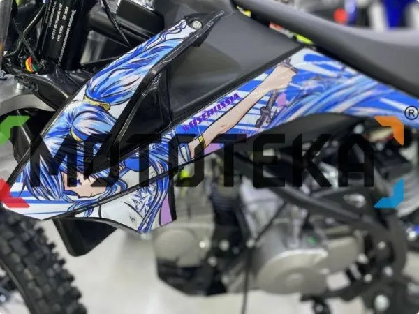 Питбайк SSSR (СССР) CORE E A Blue Cat Mask | Мототека