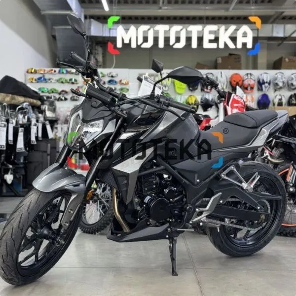 Мотоцикл дорожный MotoLand (Мотолэнд) 300 DF BIG BORE (XF300-B) (CBS300 с балансиром) серый с ПТС | Мототека