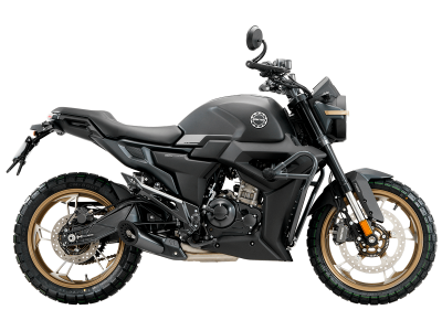 Мотоцикл дорожный ZONTES (Зонтес) ZT125 - G1 (4T ZT152MI EFI) 17/17 (2024 г.) чёрный/золотой с ПТС