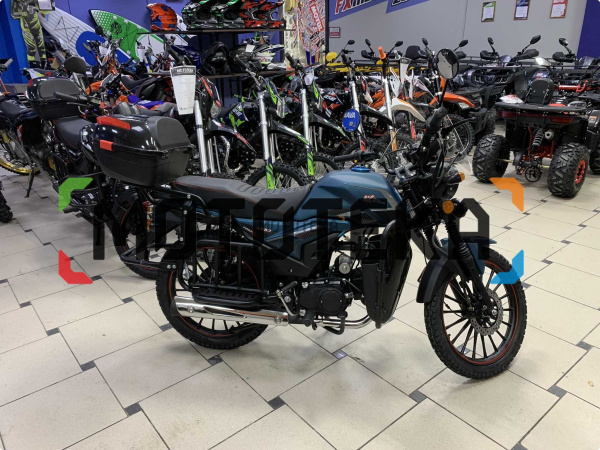 Мопед FXMOTO (ФХМото) FX MC - 50 MAX зелёный | Мототека