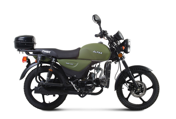 Мопед TMBK ALPHA 50 (110) Army Green | Мототека