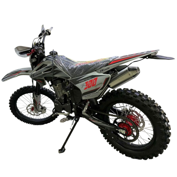 Мотоцикл кроссовый / эндуро FXMOTO(ФХМото) YZ - 300 красный | Мототека