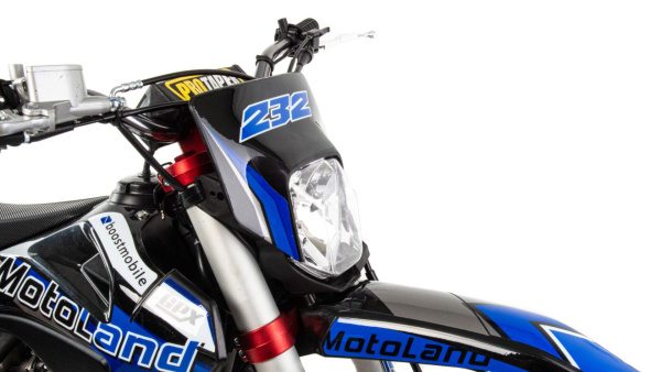 Мотоцикл кроссовый / эндуро MotoLand (Мотолэнд) XT 250 HS (172FMM) синий | Мототека